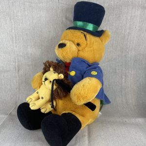 Disney Winnie The Pooh Circus Lion Tamer 13" Plush With Tag